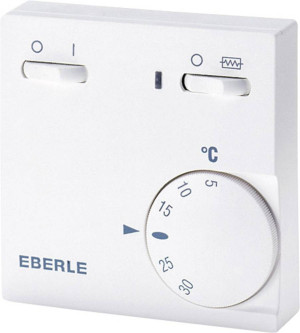 Eberle 111110351100 RTR-E 6181 Raumthermostat Aufputz Heizen 1St.