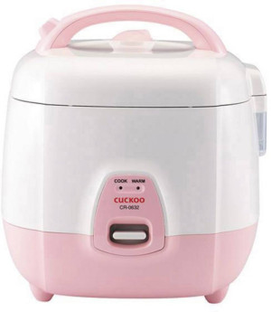 Cuckoo CR-0632 Reiskocher Wei, Pink