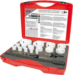 RUKO 126318 Lochsgen-Set 21teilig 1St.