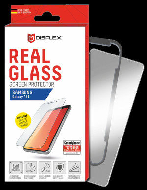DISPLEX Panzerglas Displayschutz fr Samsung Galaxy A51