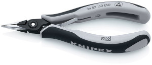 Knipex 34 52 130 ESD ESD Flachrundzange 130mm