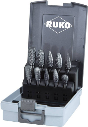 RUKO 116003RO Frsstift Hartmetall Schaftdurchmesser 6mm 10teilig