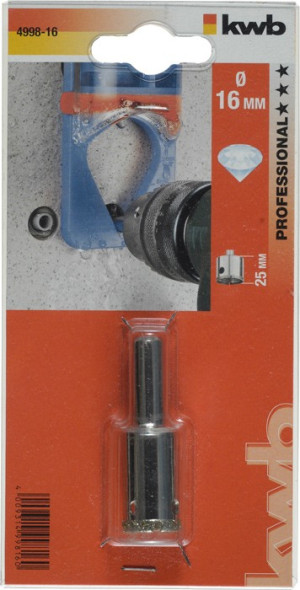 Kwb 16 T25 SB 499816 Lochsge 16mm 1St.