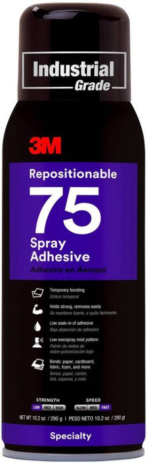 3M Sprhkleber Repositionable 75 500ml 75