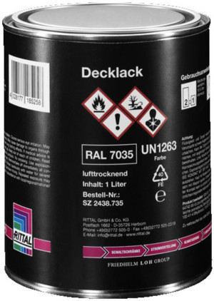 Rittal SZ 2438.735 Lack Dose Lichtgrau (RAL 7035) 1l