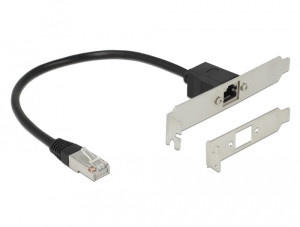 Delock Netzwerk Verlngerungskabel RJ45 Cat.5e 30 cm