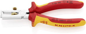 Knipex 11 06 160 SB Abisolierzange 160mm 1St.