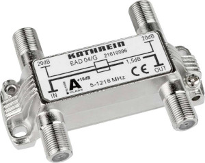 Kathrein EAD 04/G Kabel-TV Verteiler 5 - 1218MHz