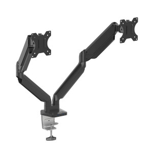 Fellowes Doppelmonitorarm Platinum Series schwarz