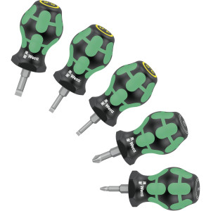 Wera Stubby Set 2 Schraubendreher-Set 5teilig