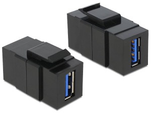 Delock Keystone USB3.0 A Buchse > USB3.0 A Buchse