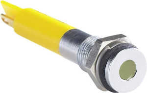 APEM Q6F1CXXY12E LED-Signalleuchte Gelb 12 V/DC