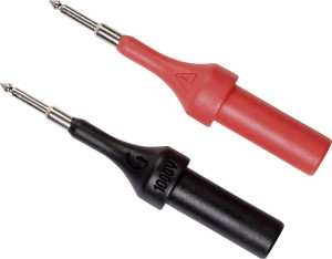 Chauvin Arnoux P01102124Z Stecker Rot, Schwarz 1St.