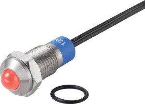 TRU COMPONENTS TC-7495160 LED-Lampe Rot 12V