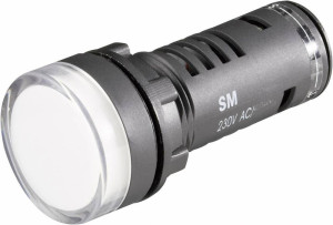 Barthelme 58623014 LED-Signalleuchte Blau 230 V/AC