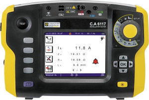 Chauvin Arnoux C.A 6117 Installationstester VDE-Norm 0100, 0105, 0413