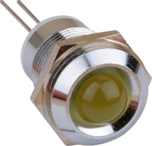 Mentor 2676.8071 LED-Signalleuchte Gelb 2.1V 20mA