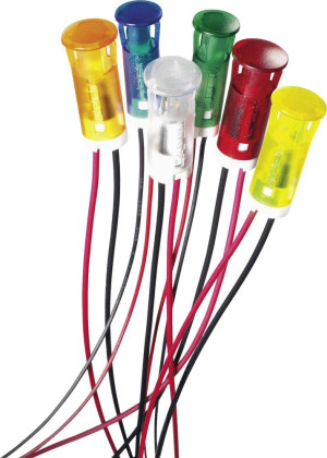 APEM QS123XXHY220 LED-Signalleuchte Gelb 230 V/AC