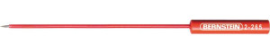 Bernstein Tools 2-265-1 Prfspitze Buchse 4mm CAT I Rot 1St.