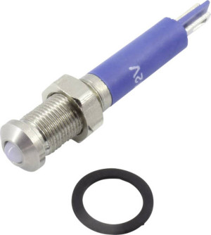 TRU COMPONENTS 1605954 LED-Signalleuchte Wei 24V DC/AC 350 mcd