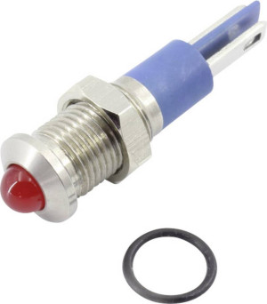 TRU COMPONENTS 1605957 LED-Signalleuchte Rot 12V DC/AC 60 mcd