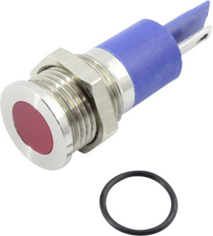 TRU COMPONENTS 1605985 LED-Signalleuchte Rot 24V DC/AC 60 mcd