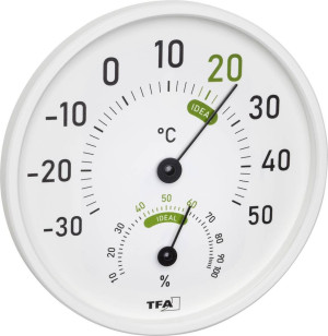 TFA Dostmann Thermo-/Hygrometer Wei