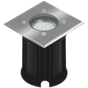 Smartwares 01.586.20 Aueneinbauleuchte GU10 LED 3W Silber