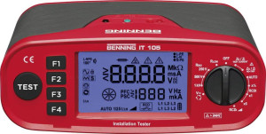 Benning IT 105 Installationstester kalibriert (ISO) VDE-Norm 0100,