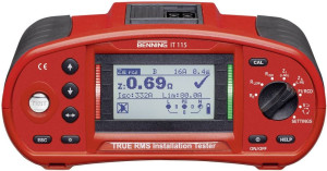 Benning IT 115 Installationstester kalibriert (ISO) VDE-Norm 0100,
