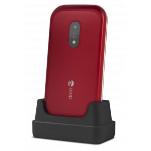 Doro 6040 (rot-wei) ohne Simlock, ohne Branding