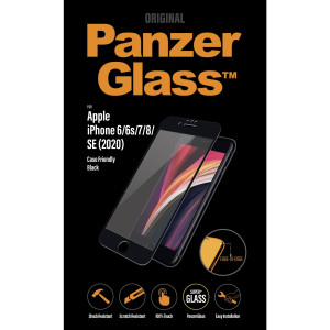 PanzerGlass E2E fr iPhone 6/7/8/SE 2020/2022, CF, Black - Passend f