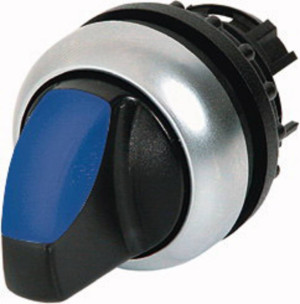 Eaton 216851-1 M22-WRLK3-B Drucktaster Schwarz, Blau 1St.