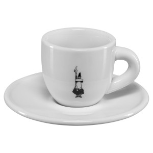 Bialetti Moka Tasse Istituzionale wei, Porzellan