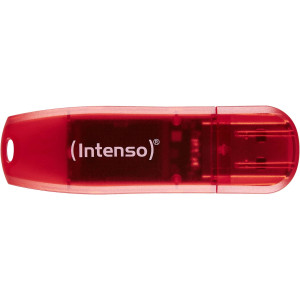 Intenso Speicherstick USB 2.0 Rainbow Line 128GB Rot