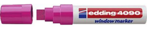 Edding 4090 4-4090069 Kreidemarker Neon-Rosa 4 mm, 15mm