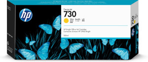 HP Original Druckerpatrone 730 - gelb (P2V70A)