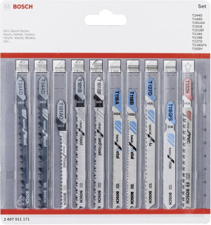 Bosch Accessories 2607011171 Stichsgeblatt-Set All in One, 10-