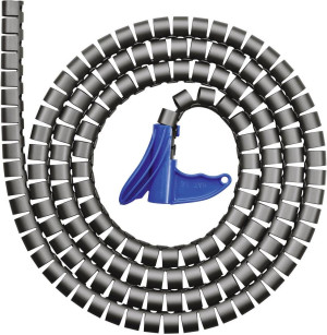HellermannTyton 161-64101 HWPP-8MM-PP-BK-Q1 Kabelschlauch 9mm (max)