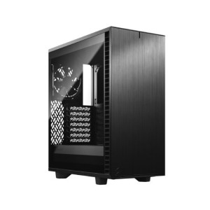 Fractal Design Define 7 Compact - schwarz, Light Tempered Glass