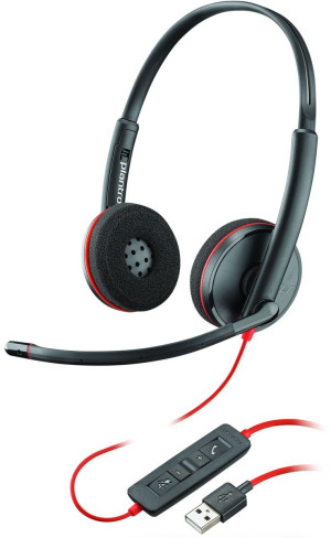 POLY Blackwire C3220 Telefon On Ear Kopfhrer kabelgebunden Stereo