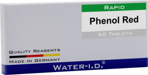 Water ID 50 Tabletten Phenol Rot fr FlexiTester Tabletten