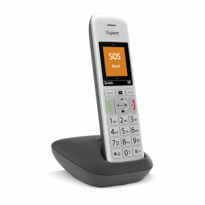 Gigaset E390 silber-schwarz