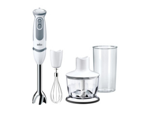 Braun MultiQuick 5 Vario Stabmixer 1000W mit Messbecher, mit