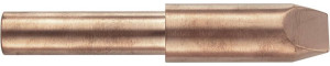 TOOLCRAFT Ltspitze Meielform Spitzen-Gre 25.5mm Inhalt 1St.