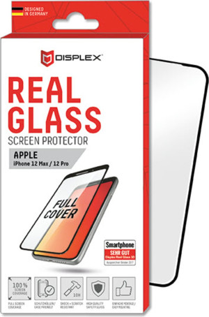 E.V.I. DISPLEX Real Glass 3D Apple iPhone 12/12 Pro 6,1"