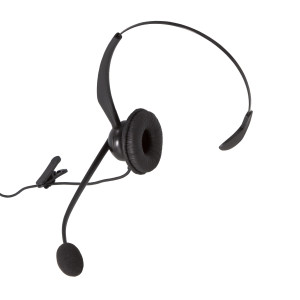 Auerswald COMfortel H-200 Telefon On Ear Headset kabelgebunden Mono