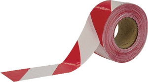 Cimco 182782 Absperrband rot/wei (L x B) 500m x 75mm