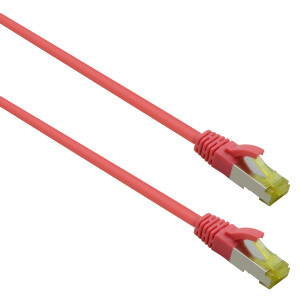 ultra flex Patchkabel S/FTP Cat 6a TPE rot 10,0m