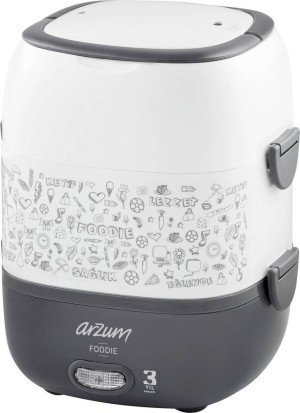 Arzum AR1073W AR1073 Elektrische Lunchbox Wei